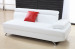 2016 White Color Small Corner Leather Sofa