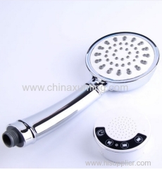 wireless bluetooth music and phone hand shower