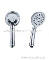 wireless bluetooth music and phone hand shower