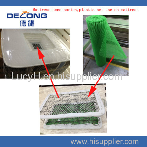 High quality plastic net use on mattress