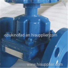 Unlined Straight Diaphragm Valve