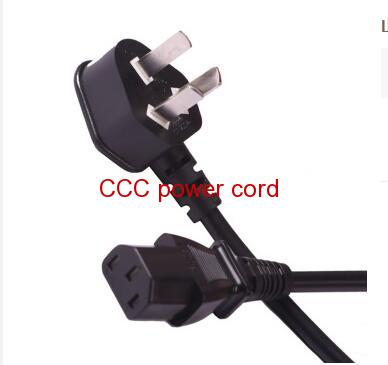 CCC 3 pins power cord/chinese power cable/ccc extension cord