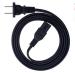 ROHS CCC 3Pin Extension AC power Cord Cable for Home Appliance Computer Power Cord