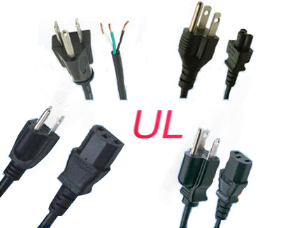 Free sample China factory UL VDE approved ac power cord
