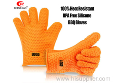 DIY Bear BBQ meat Claws set of 2 Plus heat Resistant BBQ silicon glove