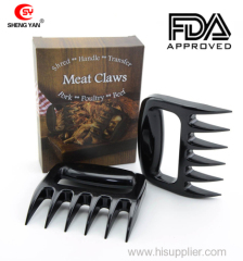 DIY Bear BBQ meat Claws set of 2 Plus heat Resistant BBQ silicon glove