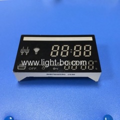 Ultra white Customized 7 segment led display for multifunction digital oven timer control system