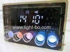 OEM Ultra white 4 Digit 7 Segment LED Display for Multifunction digital timer