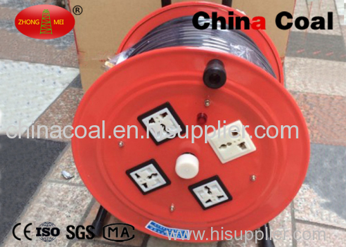 retractable cable reel LBD mobile cable spool with triangular bracket cable reel