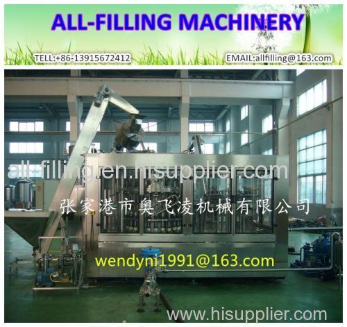 Automatic carbonated drink filling machine