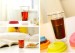 Mouth Blown Double Wall Glass Cup For Coffee Tea Water Bear Juice