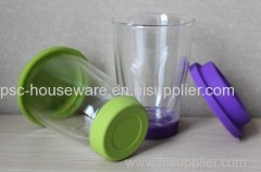 Promotional Heat Resistant Coffee Double Wall Glass Cup Wholesale