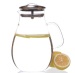 Hot Selling Customized Transparent Glass Pitcher With Mesh Lid