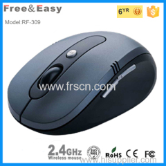 2.4ghz usb wireless ergonomic optical mouse