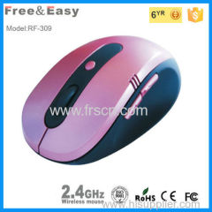 2.4ghz usb wireless ergonomic optical mouse