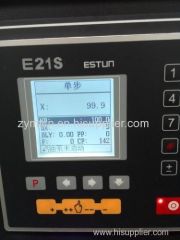 ZYMT China factory derect sale hydraulic swing beam shearing machine with E21 controller