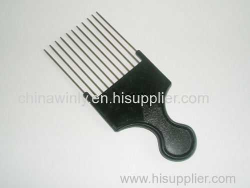 11 Metal pin Plastic Professional comb