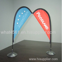 Fiberglass Flagpole Mini Flag -1