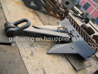 Marine U.S.N.Stockless Anchor with Qualified Certification