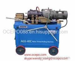 rebar rolling threading machine