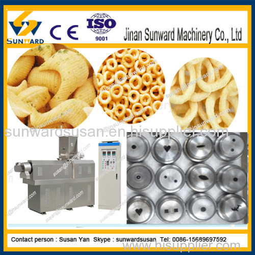 Higly quality snack food extruder machine