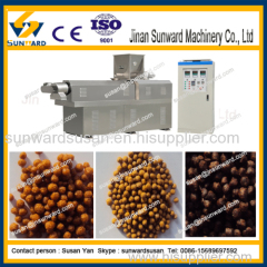 Most popular extruder for floating fish feed granule making machine