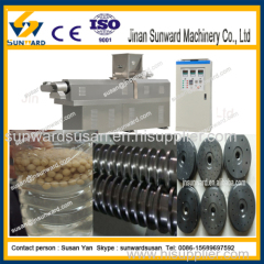 Most popular extruder for floating fish feed granule making machine