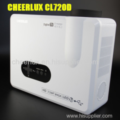 cheerlux HD CL720D video game projector with native 1280*800 for home entertainment