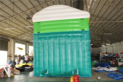 Colorful inflatable pool water slide for adult and children