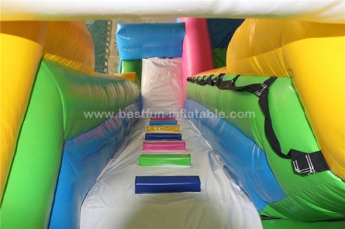 Colorful inflatable pool water slide for adult and children
