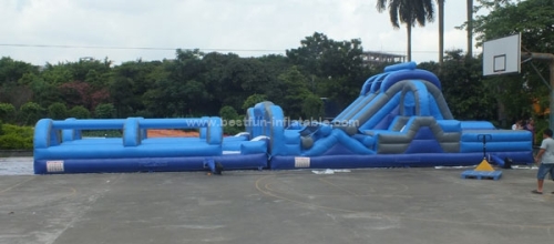 Giant Adrenaline Rush inflatable slip and slide combo for adults