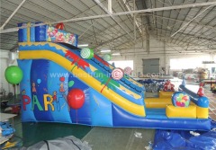 Commercial children gift inflatable candy slide for party and birthday rental