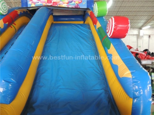 Commercial children gift inflatable candy slide for party and birthday rental