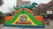 Single lane inflatable slides with dragon