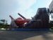 Ocean theme Octopus inflatable bouncer ship slide