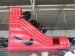 Shoe model inflatable bouncy dry slide