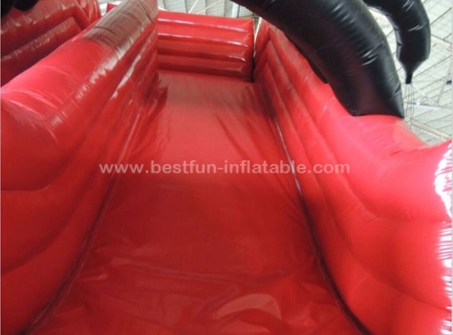 Red inflatable shoes slide new desgin 2016