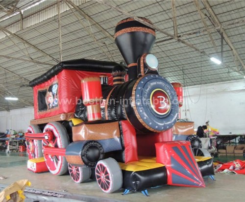 Inflatable amusement park trains for sale