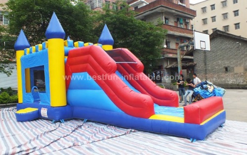 Cheap Inflatable commercial Slides with Bounce House