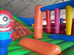 Giant inflatable children playground