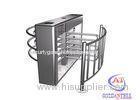 Single Access Fingerprint Automatic Full Height Turnstile With LED Indicator Light