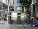 Metro / Subway Automatic Flap Barrier Gate With Led Reminder And Access Control System