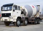 Durable Industrial Concrete Mixer Vehicle 84 High Running Efficiency