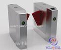 LED Direction Indicator Metro Station Access Control Flap Turnstile for Office Building