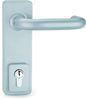 Zinc Alloy Fire Door Panic Push Bar Open Inside With Door Handle Device