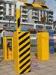 3M - 6M Option Cold Rolled Steel Vehicle Access Gate 220V AC / 110V AC Automatic