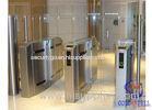 Fashionable Security Speed Gate High Working Speed Glass Turnstile For Public Service