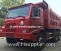 Colored SINOTRUK HOWO 6x4 Dump Truck / HOWO Tipper Truck For Mining