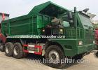 Heavy Duty SINO HOWO Trucks / 10 Wheeler Dump Truck 371HP Low Fuel Consumption
