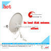 ku band 75*82cm 30-inch offset galvanized steel satellite dish antenna for free to air